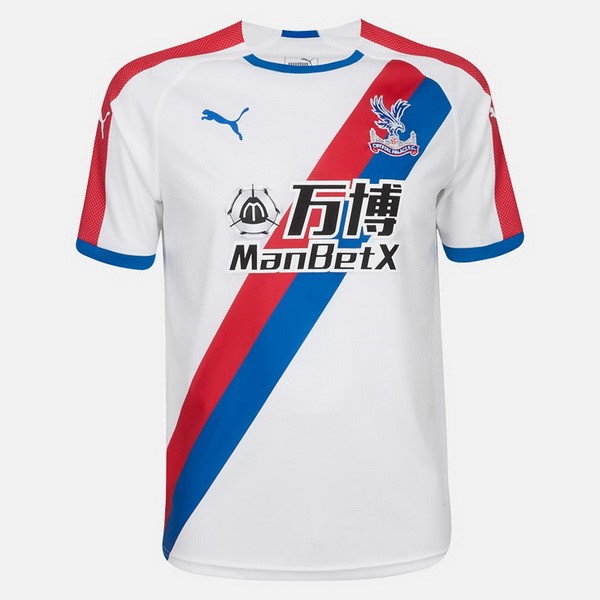 Camiseta Crystal Palace Segunda equipo 2018-19 Blanco